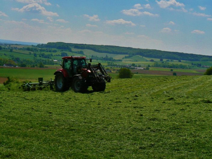 tractor van de boer